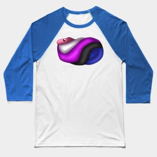 Genderfluid Snake Baseball T-Shirt